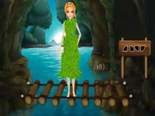 खेल Girl With Costume Escape ऑनलाइन