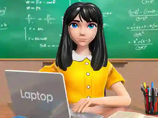 खेल School Teacher Game School Day ऑनलाइन