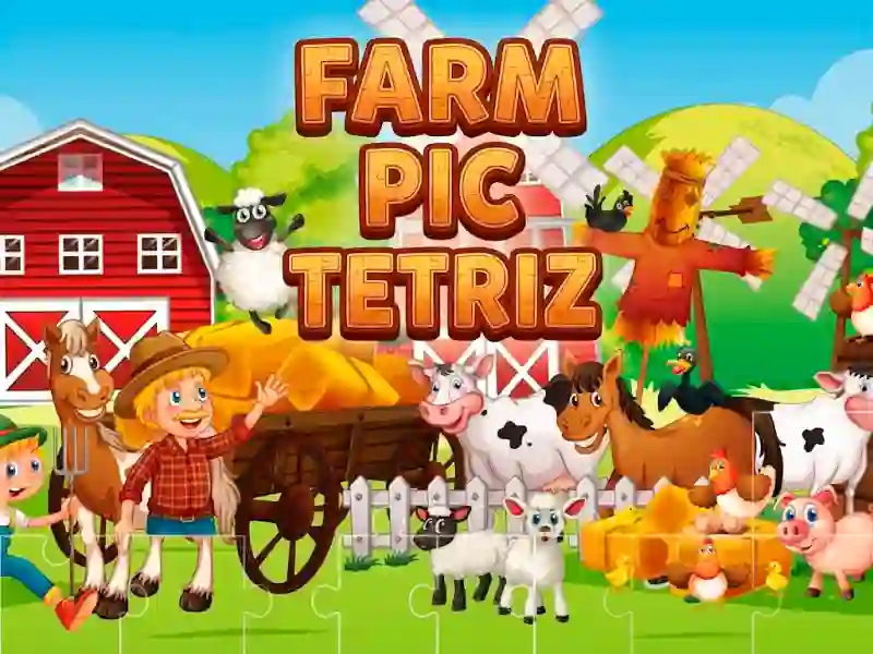 खेल Farm Pic Tetriz ऑनलाइन