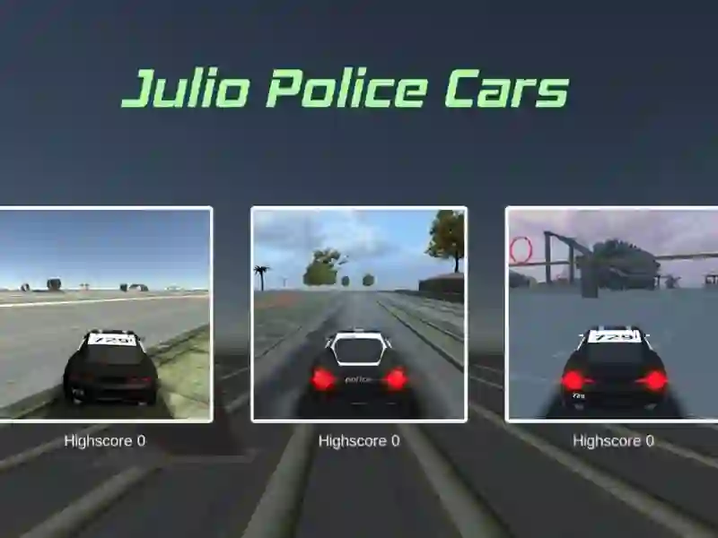 खेल Julio Police Cars ऑनलाइन