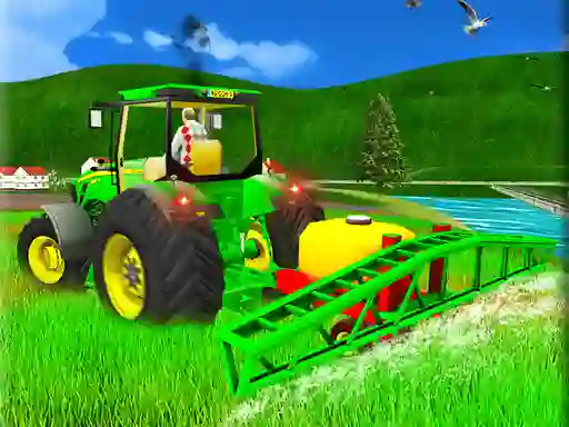खेल Indian Tractor Farm Simulator ऑनलाइन