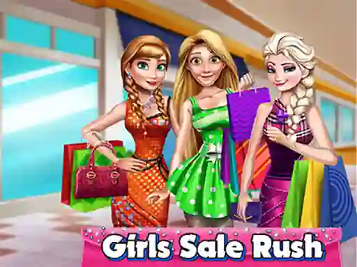 खेल Girls Sale Rush ऑनलाइन