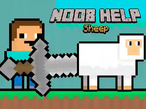 खेल Noob Help Sheep ऑनलाइन