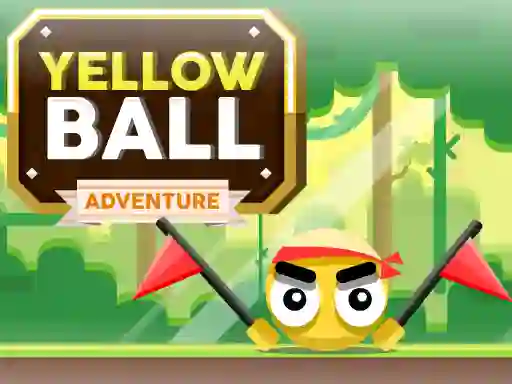खेल Yellow Ball Adventure ऑनलाइन