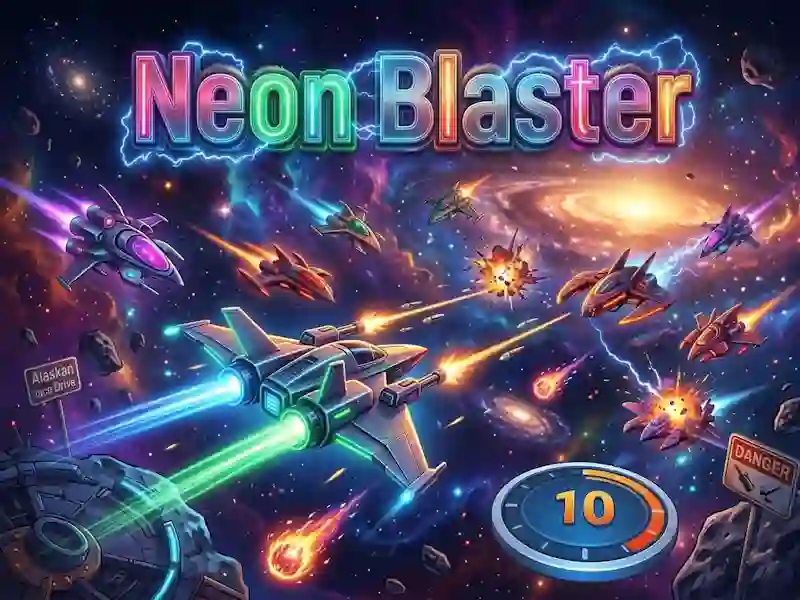 खेल Neon Blaster ऑनलाइन