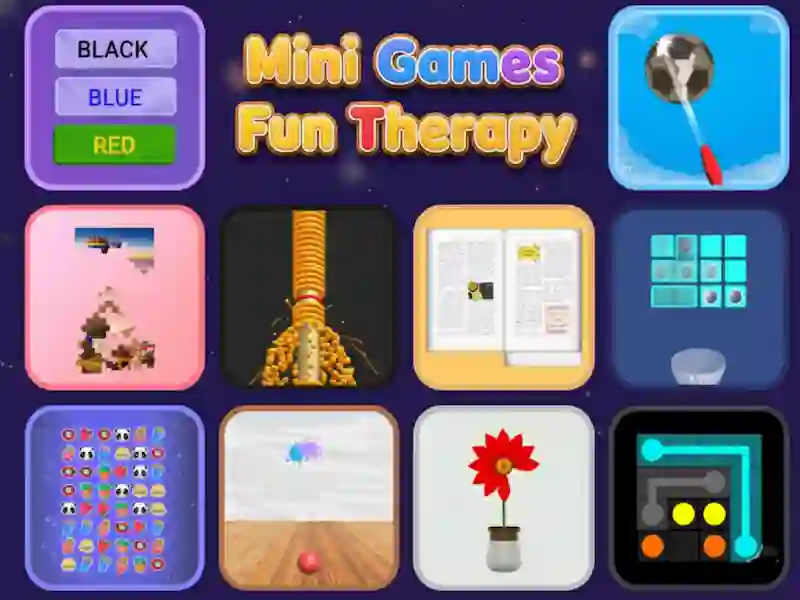 खेल Mini Games Fun Therapy ऑनलाइन