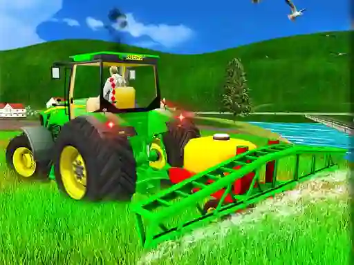खेल Real Tractor Farmer ऑनलाइन