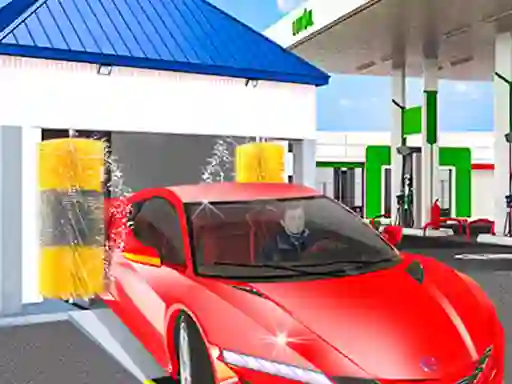 खेल Gas Station: Car Parking ऑनलाइन