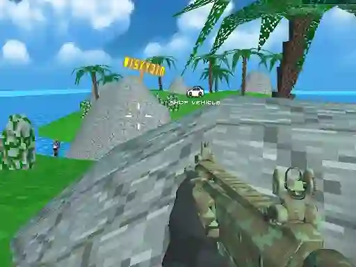 खेल Blocky Combat SWAT Desert Storm Zombie ऑनलाइन