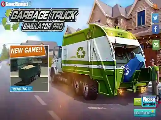 खेल Garbage Truck Simulator ऑनलाइन