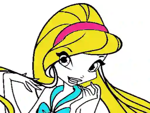 खेल Winx Coloring book ऑनलाइन