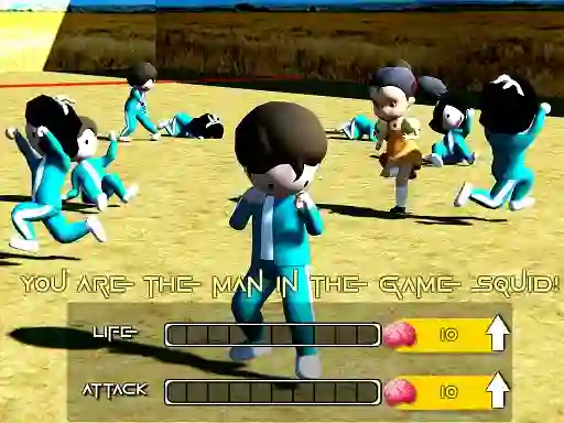 खेल Squid Game Crowd ऑनलाइन