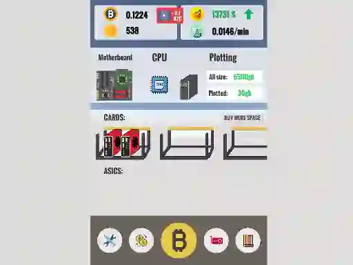 खेल Bitcoin Clicker ऑनलाइन