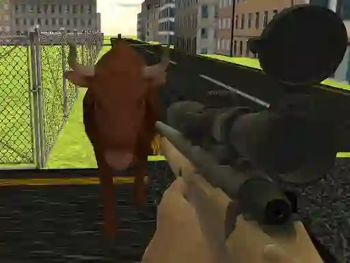 खेल Angry Bull Shooter ऑनलाइन