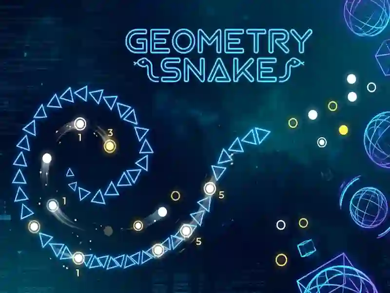 खेल Geometry Snake ऑनलाइन