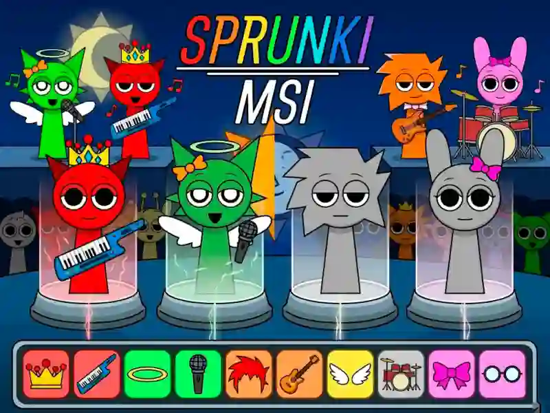 खेल Sprunki.MSI ऑनलाइन