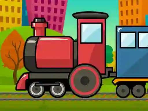 खेल Train Jigsaw ऑनलाइन