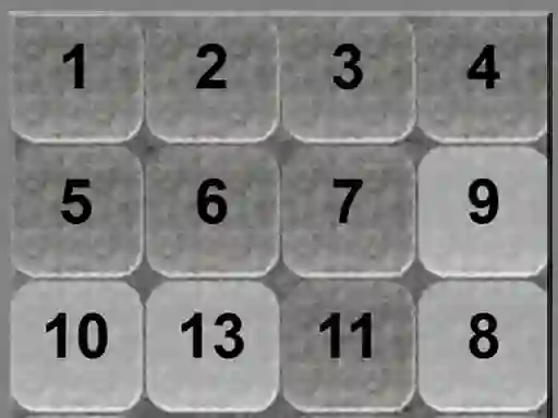 खेल Classic Sliding Numbers ऑनलाइन