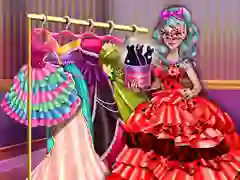खेल Dove Carnival Dolly Dress Up ऑनलाइन
