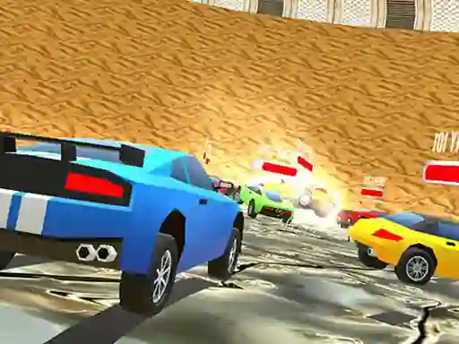 खेल Low Poly Smash Cars ऑनलाइन
