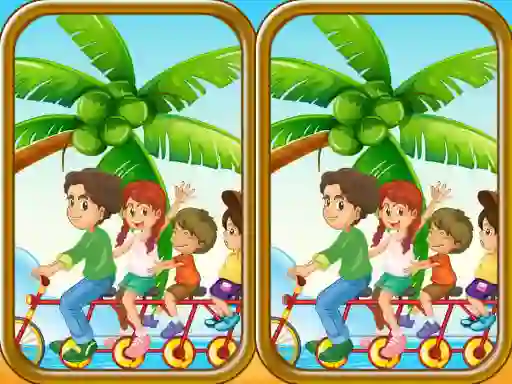 खेल Summer Beach Differences ऑनलाइन