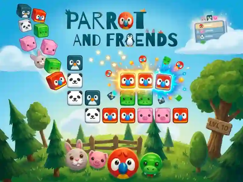 खेल Parrot and Friends ऑनलाइन