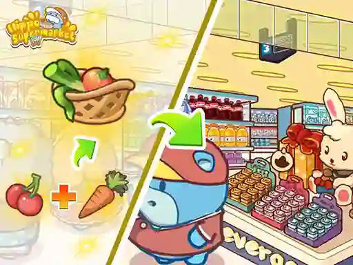 खेल Hippo Supermarket ऑनलाइन