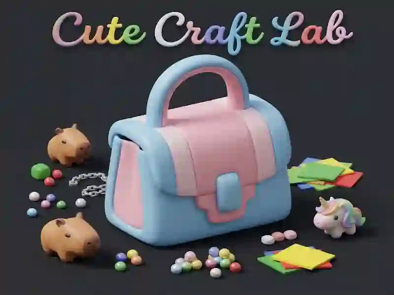 खेल Cute Craft Lab ऑनलाइन