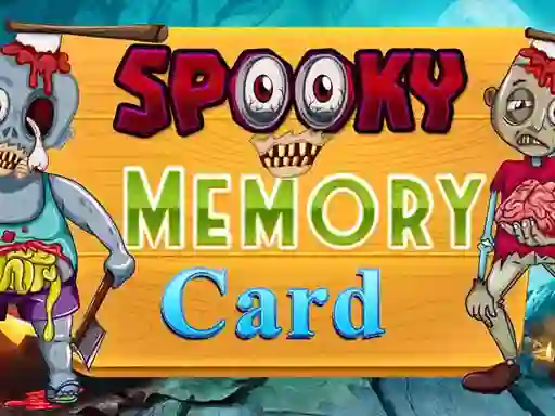 खेल Spooky Memory Card ऑनलाइन