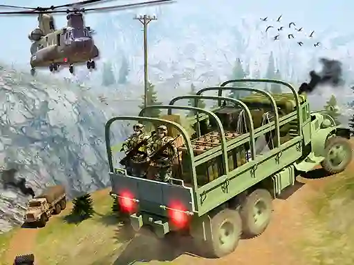 खेल Army Cargo Transport Driving ऑनलाइन