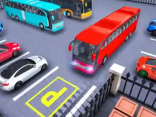 खेल Real Bus Parking Pick and Drop ऑनलाइन