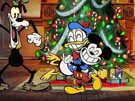 खेल Preparing Mickey For Christmas Match 3 ऑनलाइन