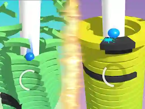 खेल Stack Ball Helix ऑनलाइन