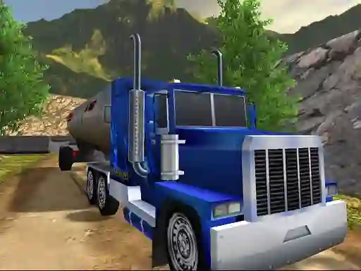 खेल Oil Tank Truck Driving Sim ऑनलाइन