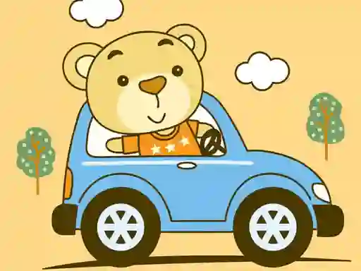 खेल Little Cute Vehicles Match 3 ऑनलाइन