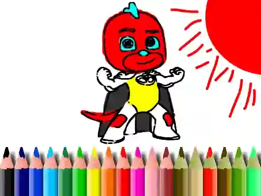 खेल Back To School: Mask Boy Coloring ऑनलाइन