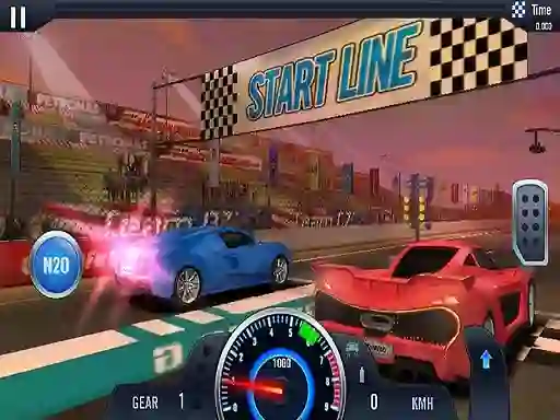 खेल Fast Line Furious Car Racing ऑनलाइन