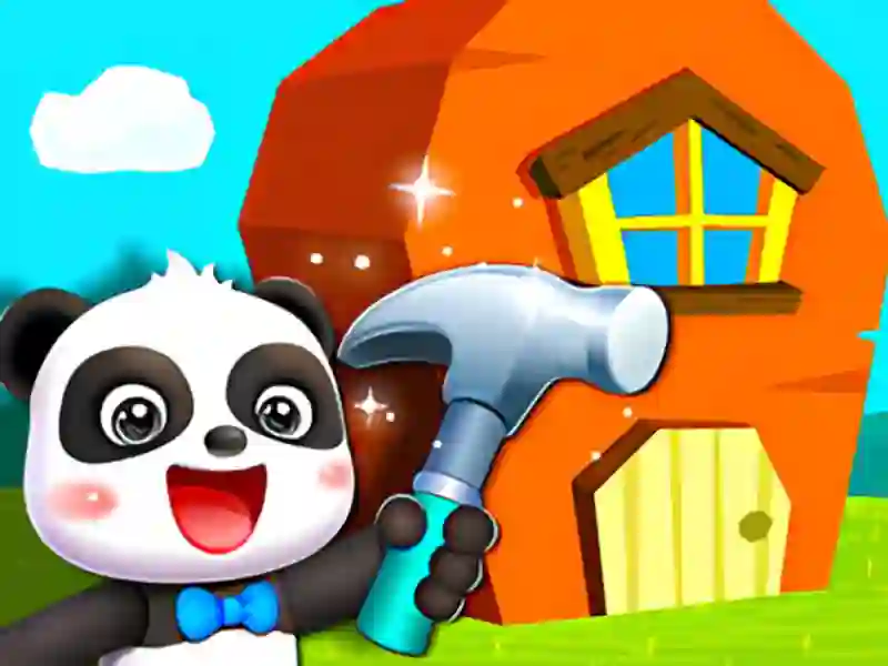 खेल Baby Panda House Design ऑनलाइन