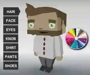 खेल Coloring Bloxy Boy ऑनलाइन