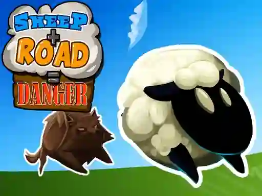 खेल Sheep + Road u003d Danger ऑनलाइन