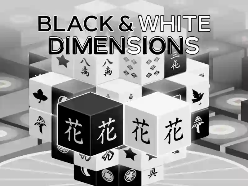 खेल Black and White Dimensions ऑनलाइन