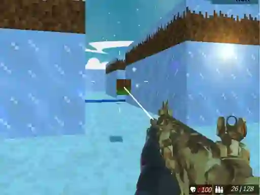 खेल Blocky Swat Shooting Iceworld Multiplayer ऑनलाइन