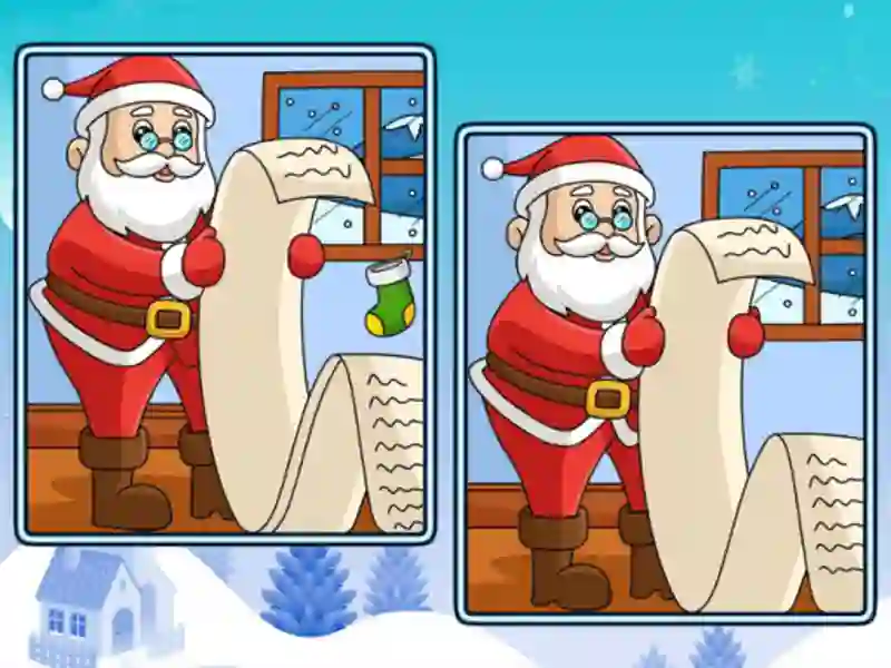 खेल Christmas Spot the Difference ऑनलाइन