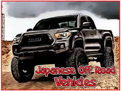 खेल Japanese Off Road Vehicles ऑनलाइन