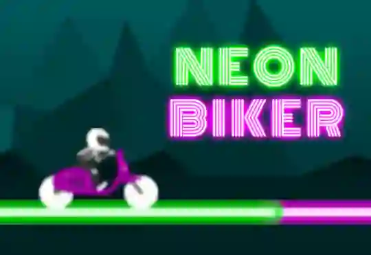 खेल Neon Biker ऑनलाइन