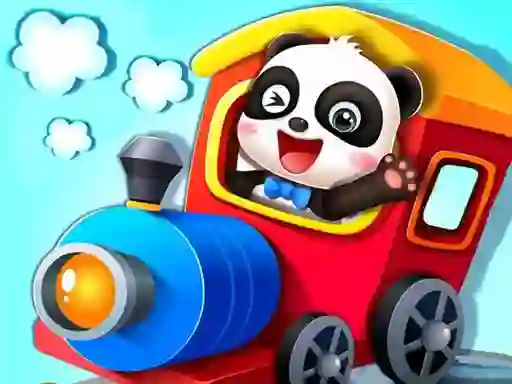 खेल Baby Panda Train Driver ऑनलाइन