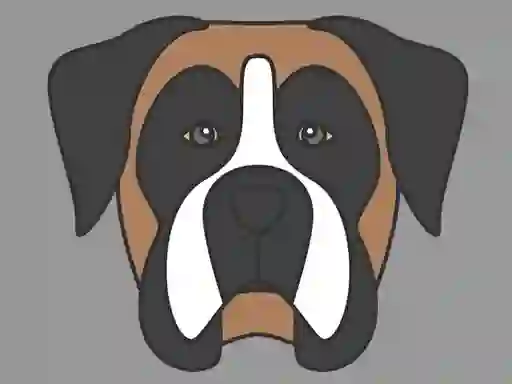 खेल Doggy Face Coloring ऑनलाइन