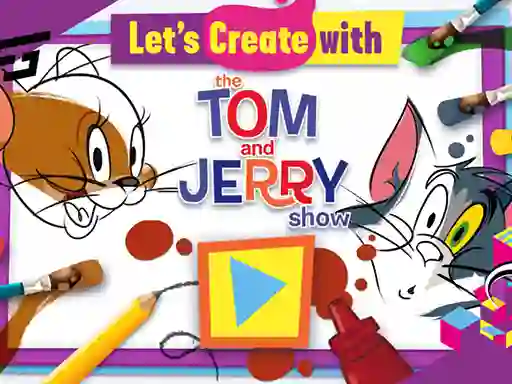 खेल Lets Create with Tom and Jerry ऑनलाइन