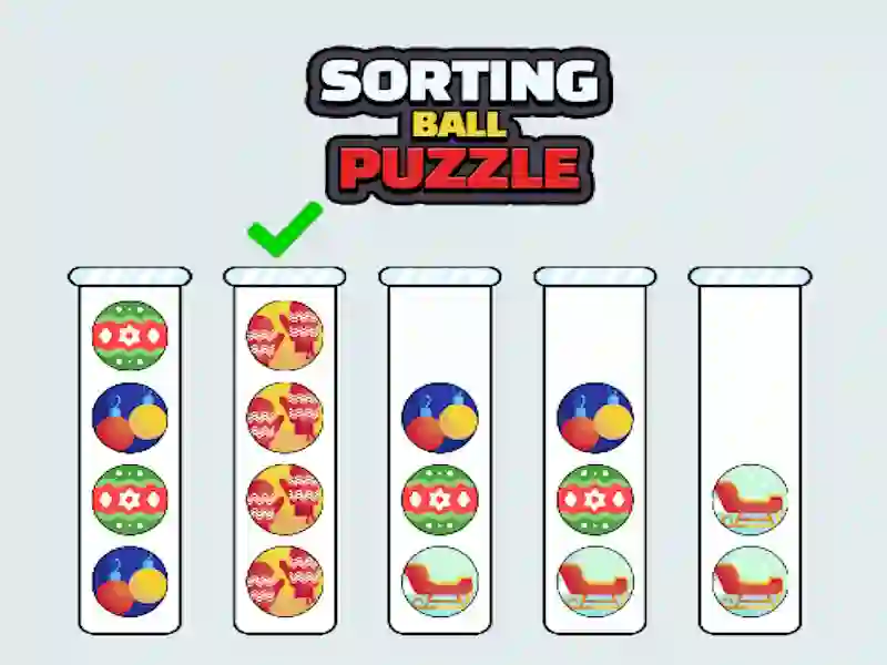 खेल Sorting Ball Puzzle ऑनलाइन