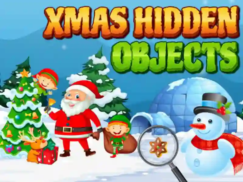 खेल Xmas hidden objects ऑनलाइन